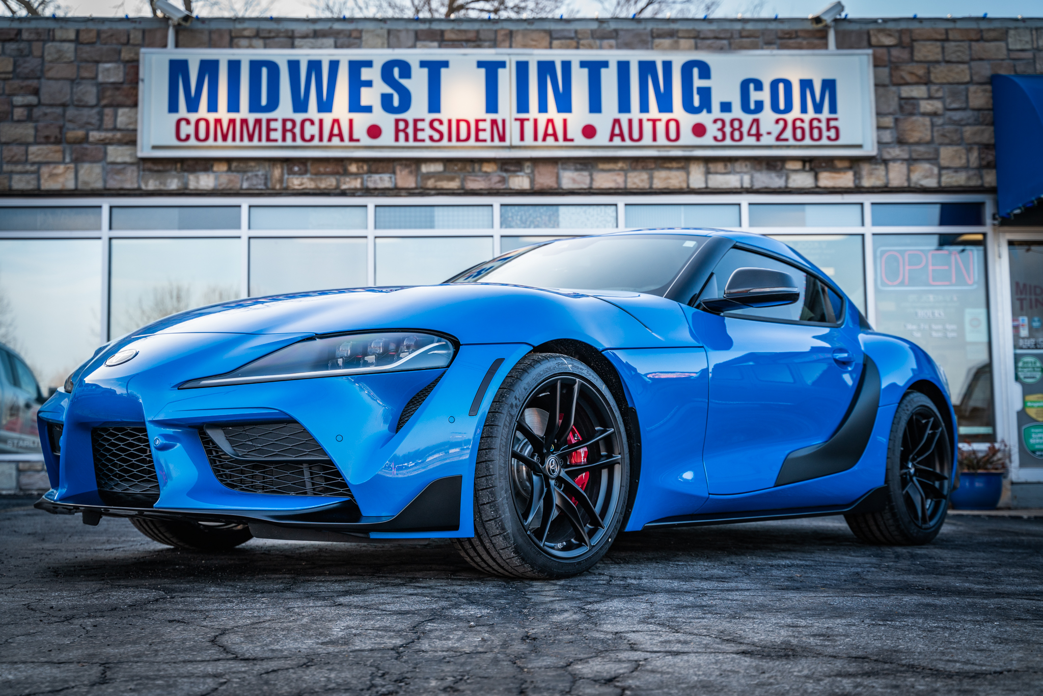 Toyota Supra Gets XPEL Paint Protection Film & Ceramic Paint Coating in Kansas City - Paint Protection Film and Ceramic Paint Coating in Kansas City - Check Out These Top 5 Ways To Customize Your Vehicle