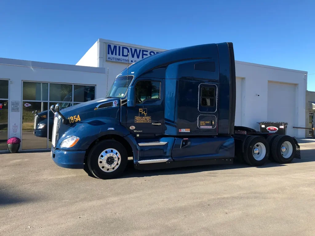 Midwest Tinting Semi Truck