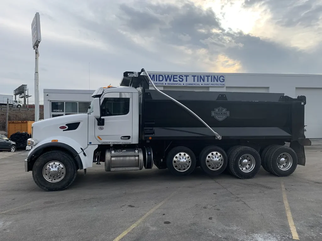 Midwest Tinting Construction Vehicle
