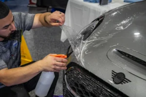 automotive paint protection film installation