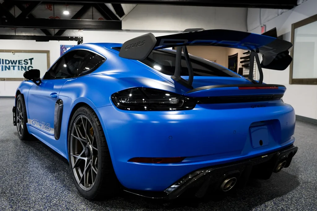 Porsche GT4 RS with Matte PPF