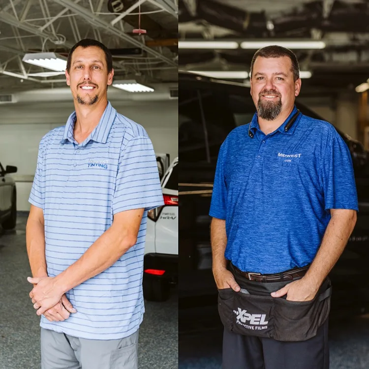 Caleb and Ron at Midwest Tinting